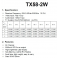 32CH 2000mW 5.8GHz TX58-2W + RX58-32CH