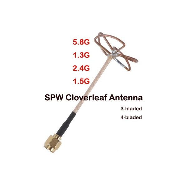 5.8 GHz Cloverleaf Antenna