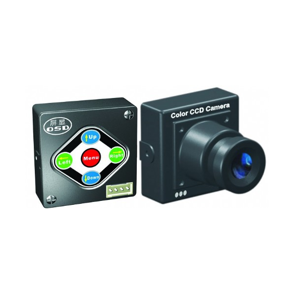 1/3 SONY CCD 480TVL Mini Video Camera OSD Menu