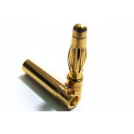 4 mm oro conector 