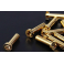 4mm oro conector perfil bajo 