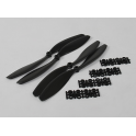 10x4.5 SF Props Negro CW (2pc) CCW (2pc)