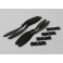 10x4.5 SF Props Negro CW (2pc) CCW (2pc)
