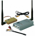 1.2/1.3GHz 1500mW de largo alcance del transmisor y receptor de AV