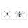 QR X350 PRO  FPV versión  RTF4