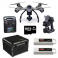 Typhoon Q500 4K Pro - com 2 baterias e mala transporte aluminio